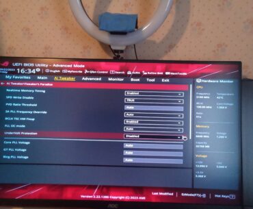 Intel i7 13700 & Asus Rog B760-i Gaming Wifi - Missing Microcode Option For Undervoling?