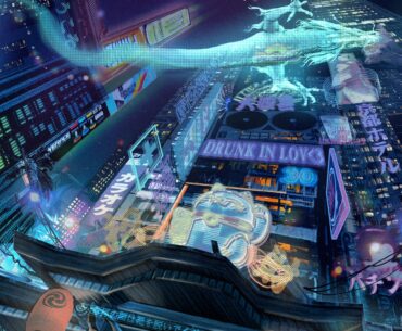 Original-12 Cyberpunk city by Suduo