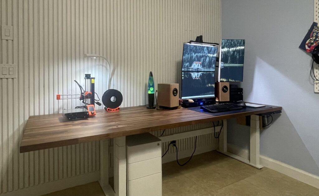 Work and PLA setup
