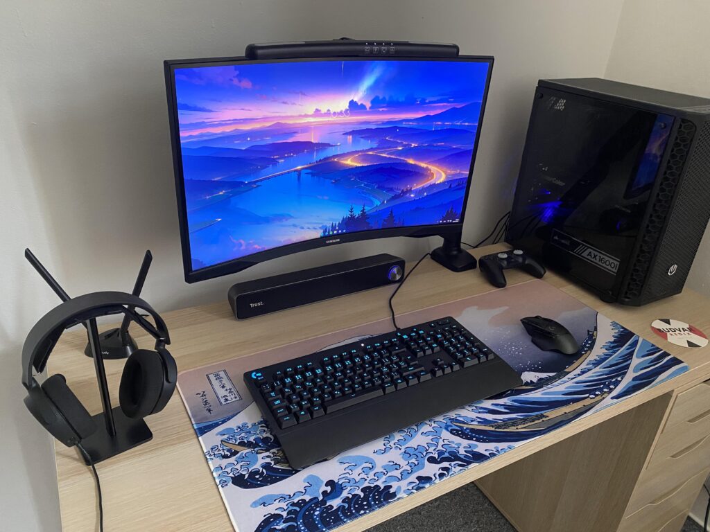My first proper battlestation.