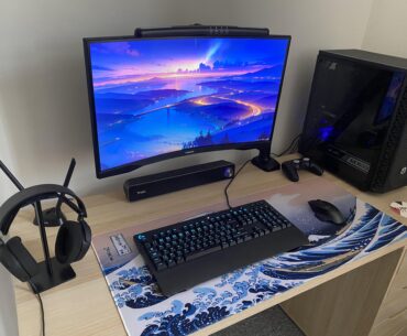 My first proper battlestation.