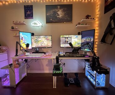 Built new PCs for myself and my fiancé.