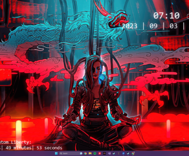 Created A 4k Wallpaper in Hype of Phantom Liberty :)