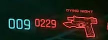 V’s starting iconic pistol ‘Dying Night’ now has a bayonet on the front end of it. This is a subtle nod to the fact that V is, canonically, an idiot.