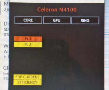 Bypass some power limit on Celeron laptop?