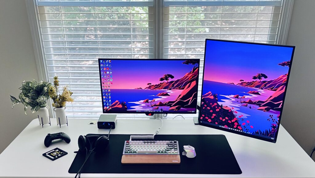 Always evolving but here is the current gaming/productivity setup