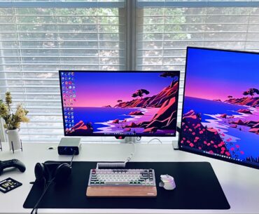 Always evolving but here is the current gaming/productivity setup