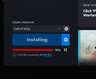 Something tells me i won't be playing tonit :D, anyone knows why it always slow done like when it reach 98%? I was at over 100 mbps before.