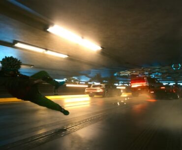What happened when I jump out during Photomode.