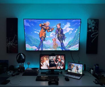 My Apex Legends themed gaming/streaming setup!