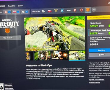 Are the BO4 servers working on PC?