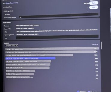 Interesting cinebench 24 results.