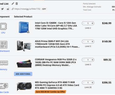 ITS FINAL - NO PRE BUILT - BUILDING MY FIRST PC - Before I finalize.- Please provide honest feedback.