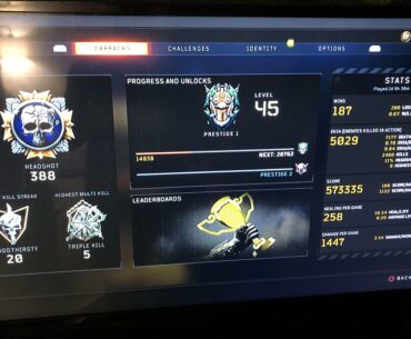 Here are my stats