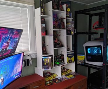 Thought I'd share my setup. Still have six figures on order so not done yet, but may have gone too far.