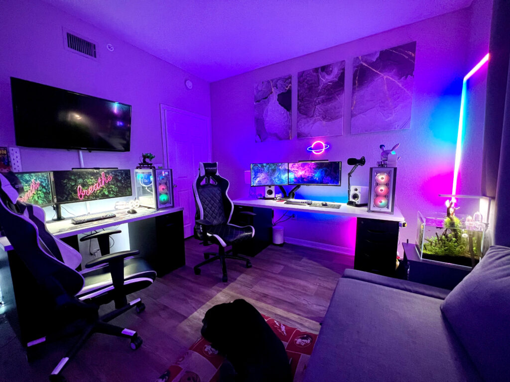 Mine and the Wifey's Battle stations