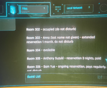 Who's in 302??