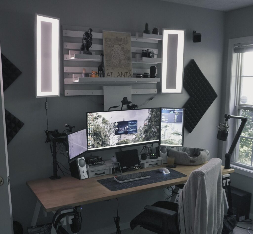 My work and gaming station. Is a battlestation ever truly finished?
