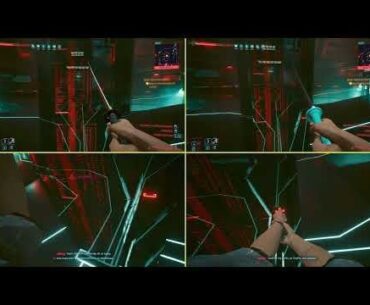 Cyberpunk 2077 - Secret Ending (Katana Comparisson)