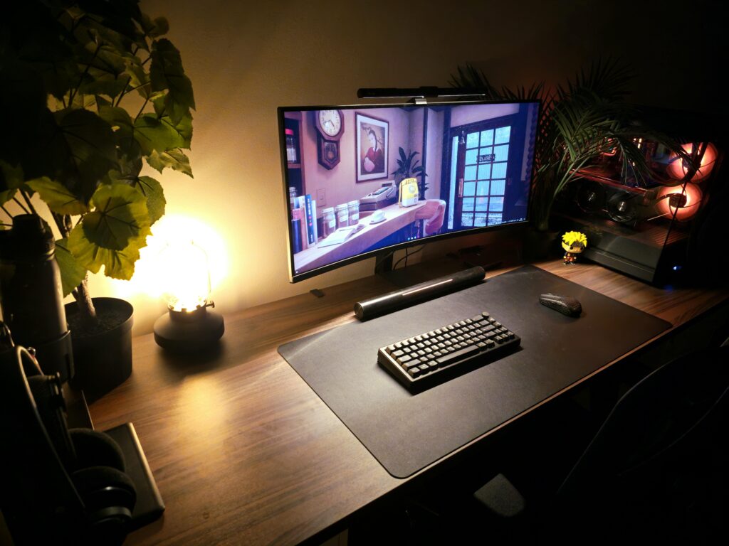 Transitioned to black and wooden theme from a white setup. No regrets.