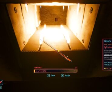 Errata Thermal Sword LOCATION