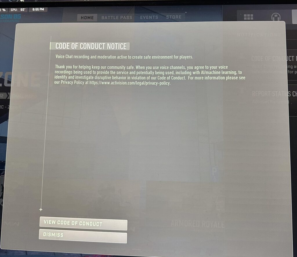 What in the actual f*** is this? Are they actually recording our voices now?