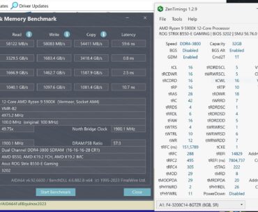 What can I still improve? 4 x 8 GB B-Die, 5900X B2, ASUS B550E Strix @48 procODT seemed to solve my stability issues