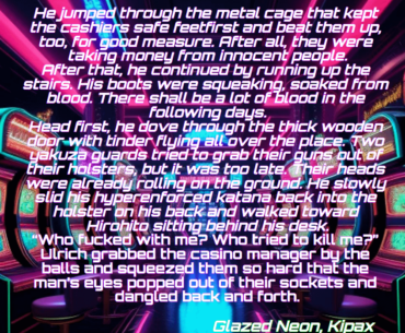 What do you think about cheesy-absurd cyberpunk ? Or does it have to be the night/rainy/electro-blues with steam and neon?