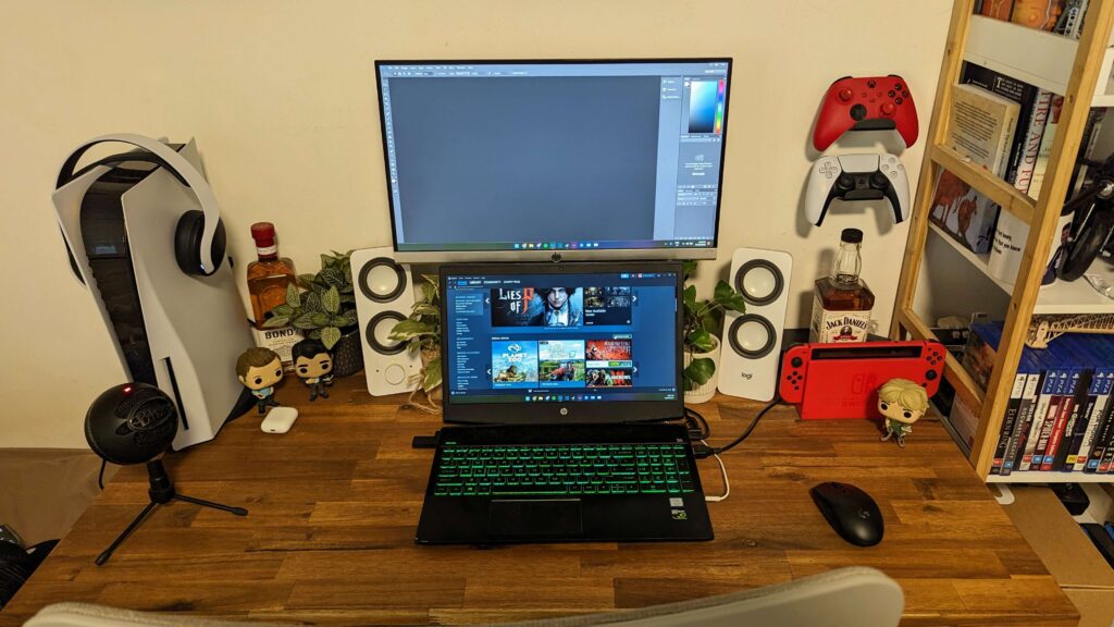 Thoughts? Gaming/every day use set up which doubles as my work from home space for my job.