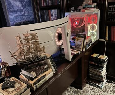 Desk against wall, or current with Odyssey?