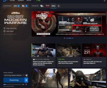 MW2019 keeps crashing after TAB out or end of multi-player game
