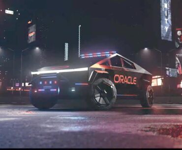 Oracle's next-gen police car, unveiled.