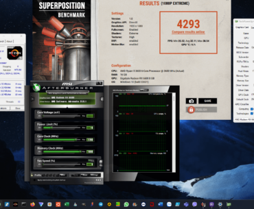 Underwhelming performance from RX 6600 (OCed) in Superposition (R5 3600)
