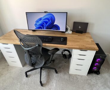 Just finished my new home office setup