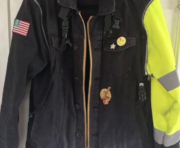 My anti-corpo work jacket