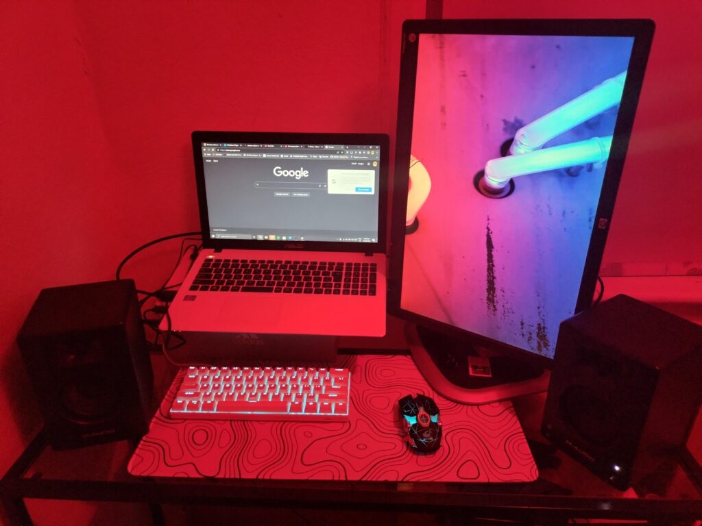 RGB on or off? (Ignore the mess of wires)
