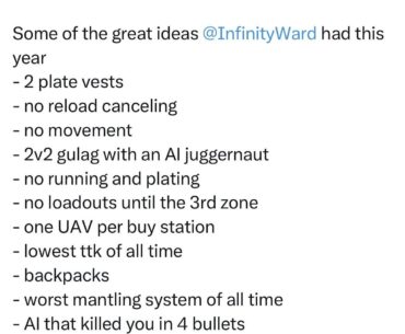 Infinity Ward should not be allowed near Warzone in the future