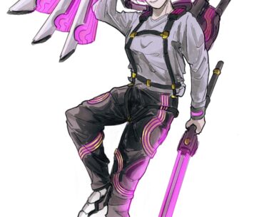 cyberpunk inspired outfit by me :)