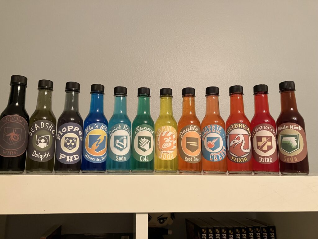 Made my own Perk Bottles!