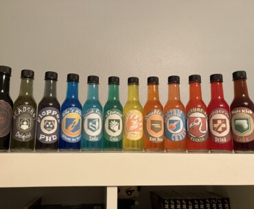 Made my own Perk Bottles!