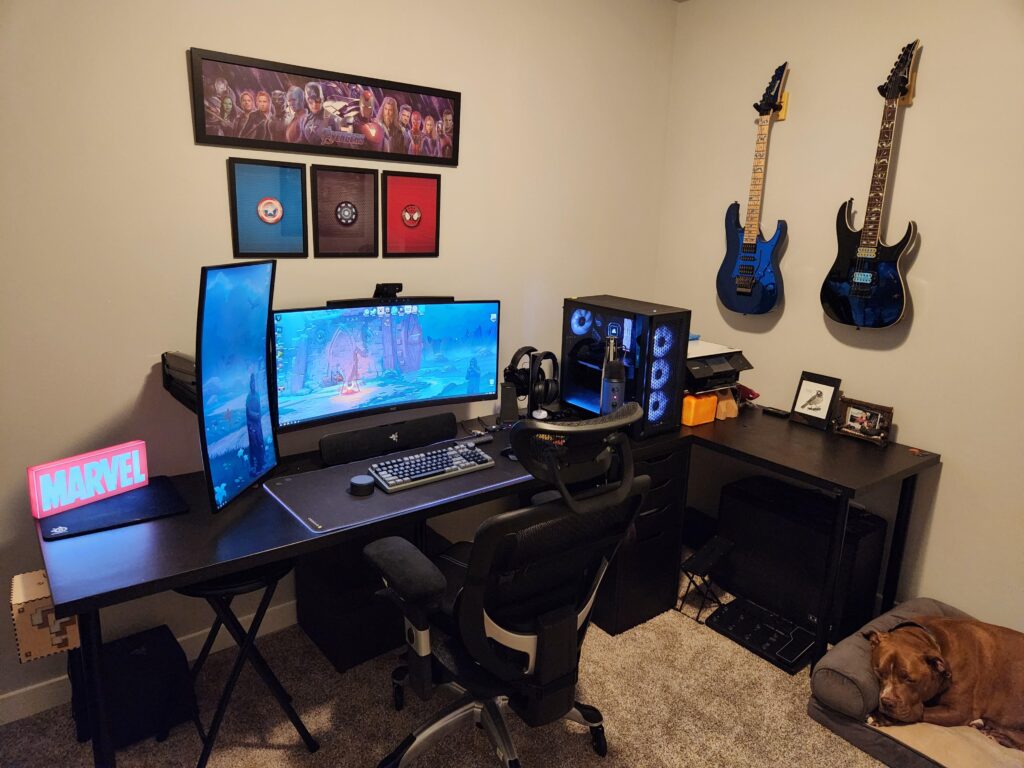 The latest rendition of my battlestation