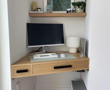 first setup is coming along