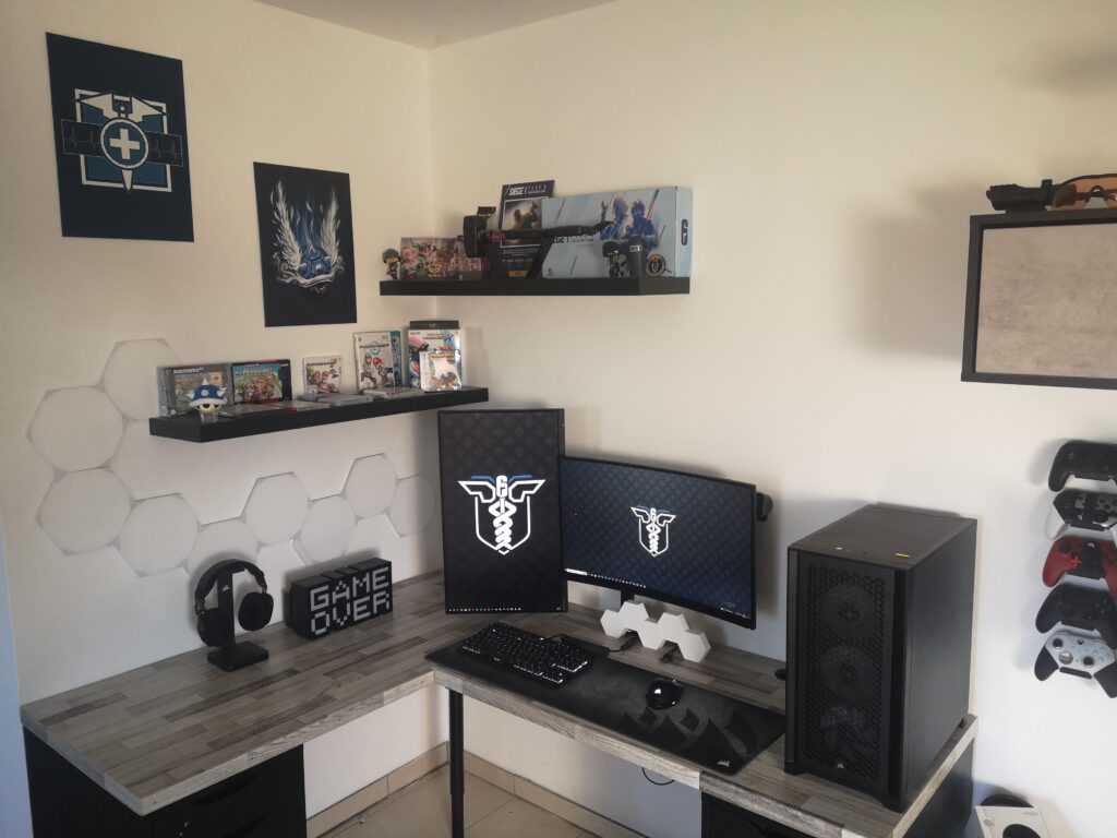 Gaming and Work setup