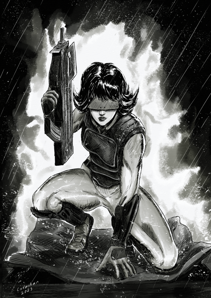 Motoko Kusanagi, by me