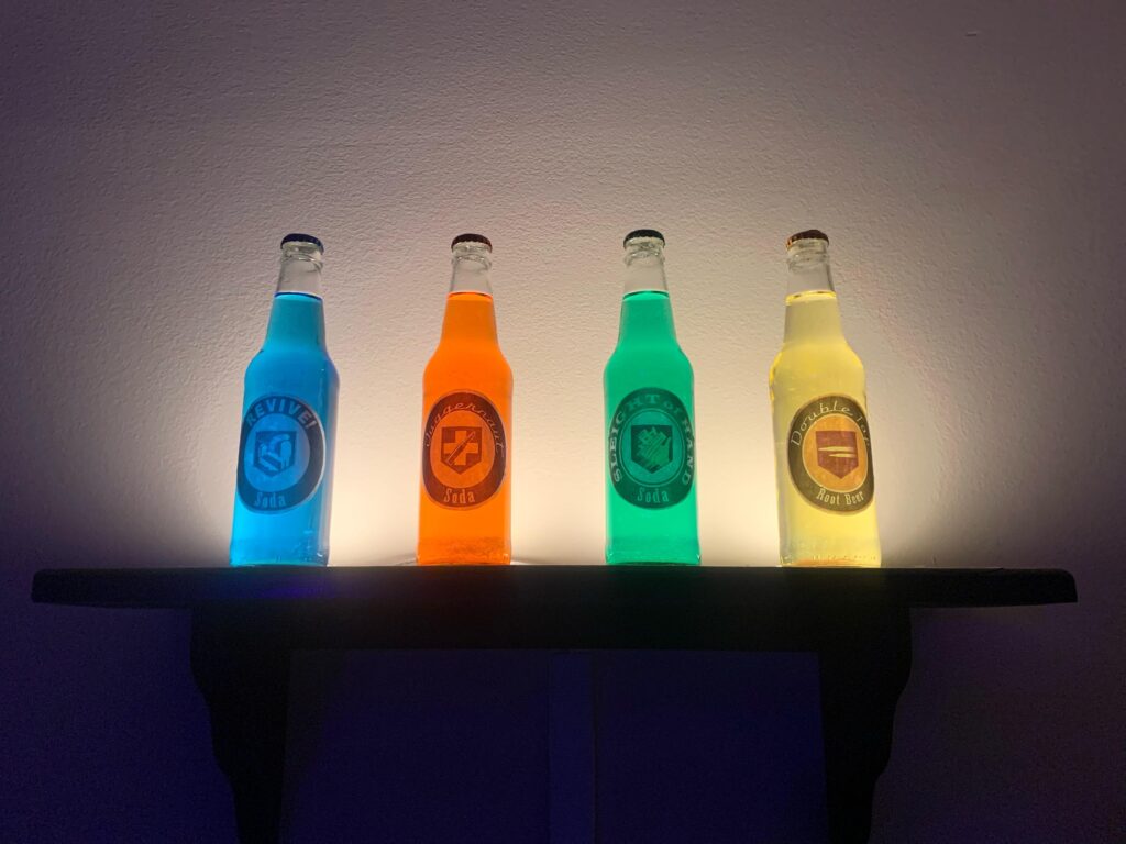 BO1 perk bottles PT2 (with lights)