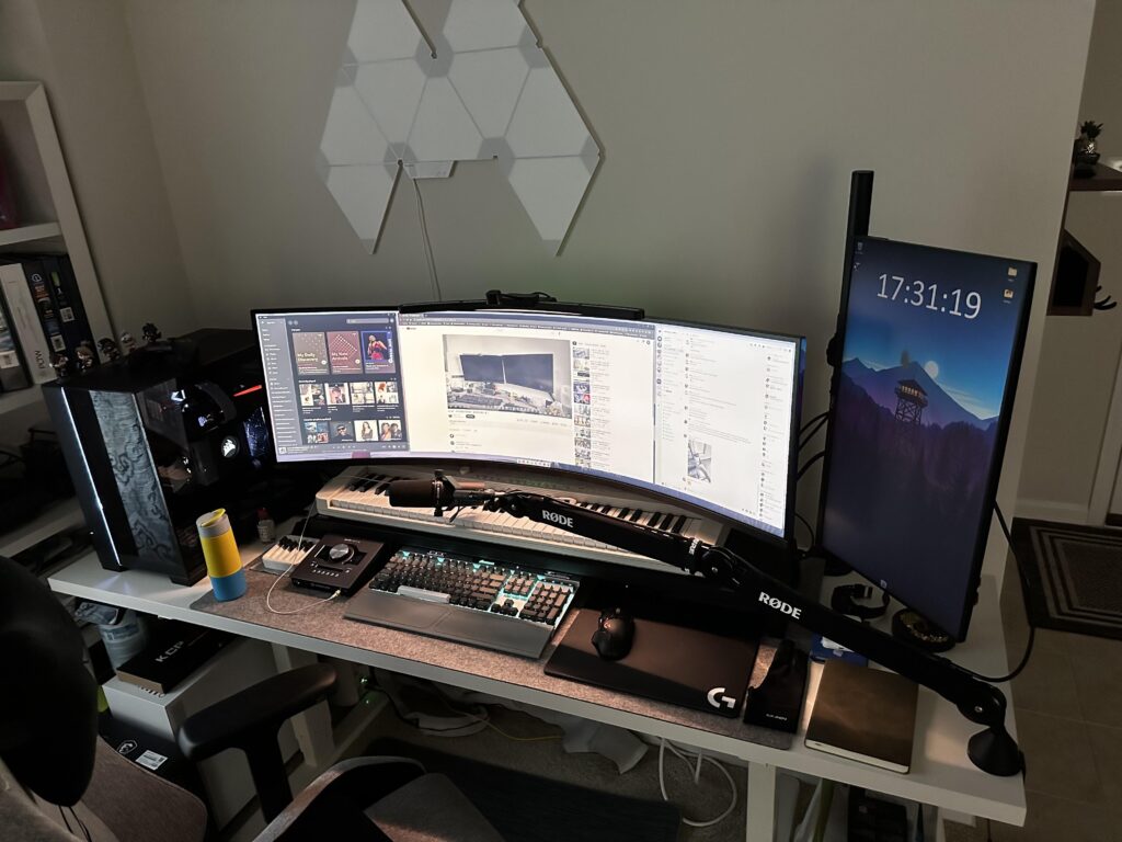 Need advice !!! I want to put a pair of monitor speaker for this set up.