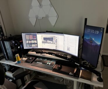 Need advice !!! I want to put a pair of monitor speaker for this set up.
