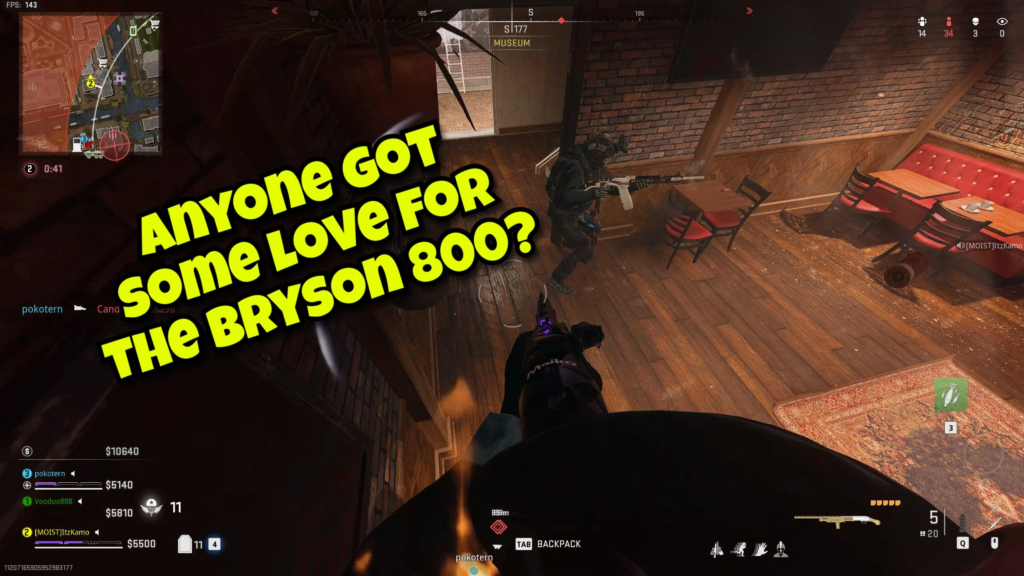 Came back to play after the tragedy of super powers, started using the Bryson after watching Pie###, gotta love the change, some learning curve still.