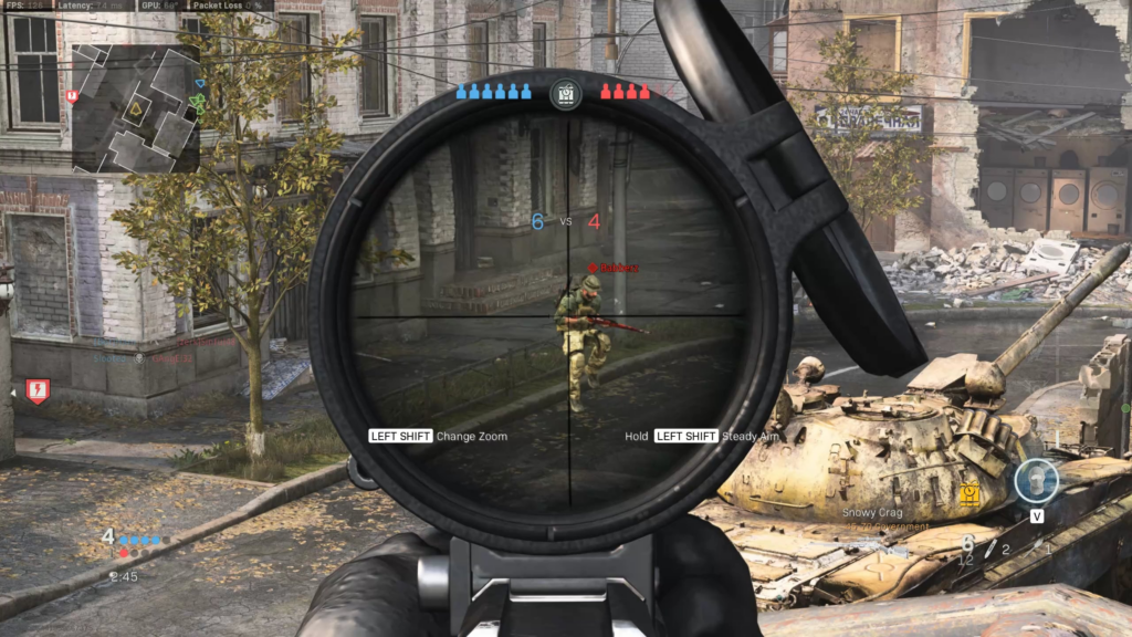 The two extremes of sniping...