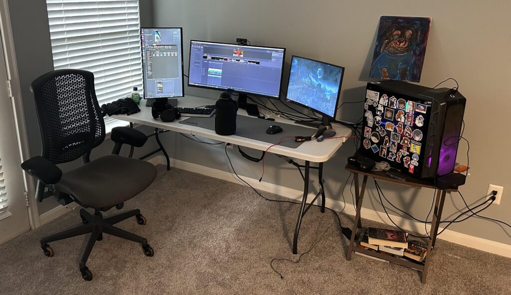 Cheap table but it works
